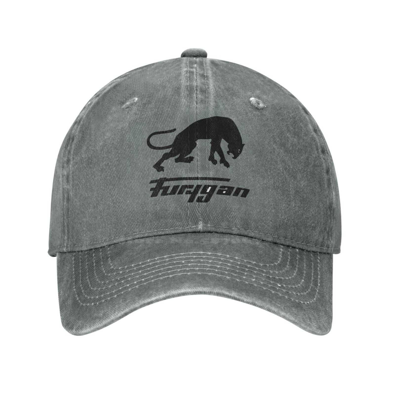 Furygan chất lượng hàng đầu logo mũ bóng chày denim cap Color: Baseball cap Black Size: One Size