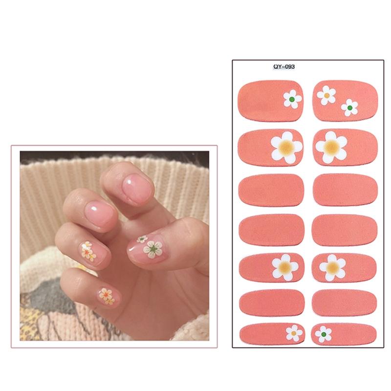 Set 14 miếng dán móng nghệ thuật