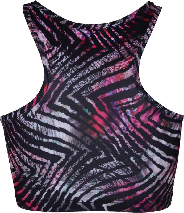 Áo Croptop Brassière Body Perfection Slimtess - Zèbre