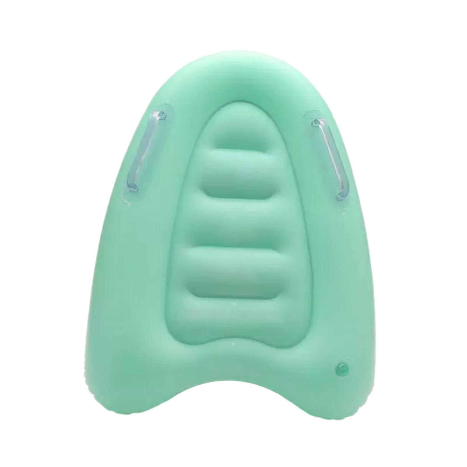 Surf Body Board Portable Float with Handles Inflatable Surfboard