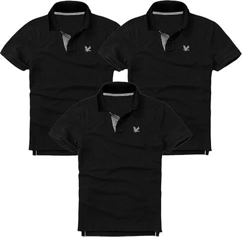 Áo Thun nam mẫu mới logo trước ngực, combo 3 áo - ĐB3QC14