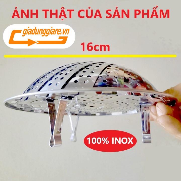 VỈ HẤP thực phẩm TABIHOME ( INOX 100% ) khay hấp đa năng đồ xôi hấp cá hấp cách thủy xửng hấp đồ ăn tiện lợi