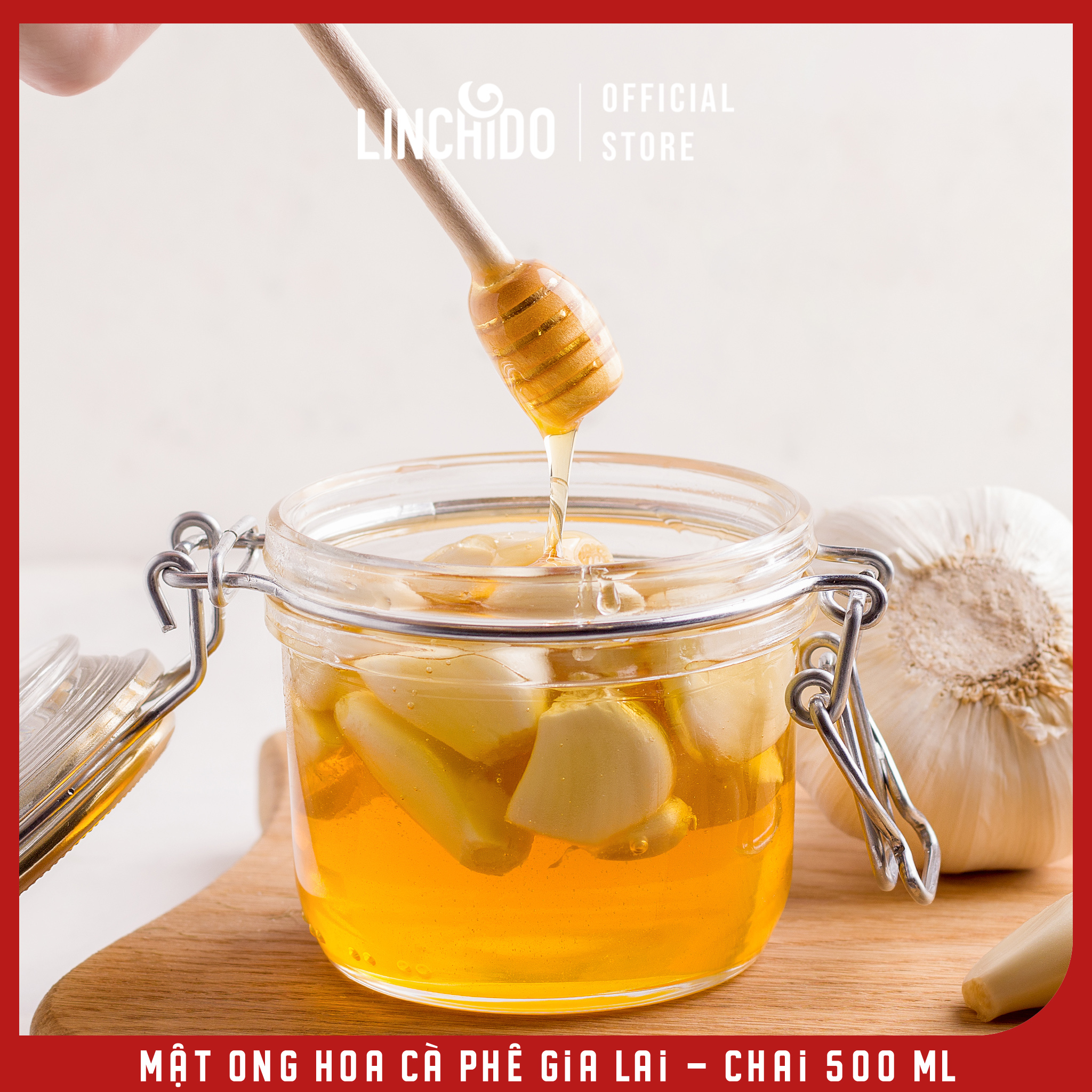 Mật Ong Hoa Cà Phê Gia Lai - Chai 500 ML