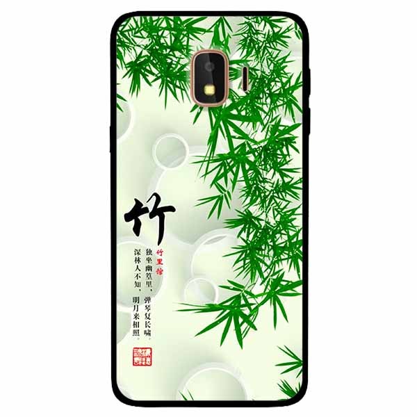 Ốp lưng dành cho Samsung J2 Pro mẫu Thư Pháp Lá Tre