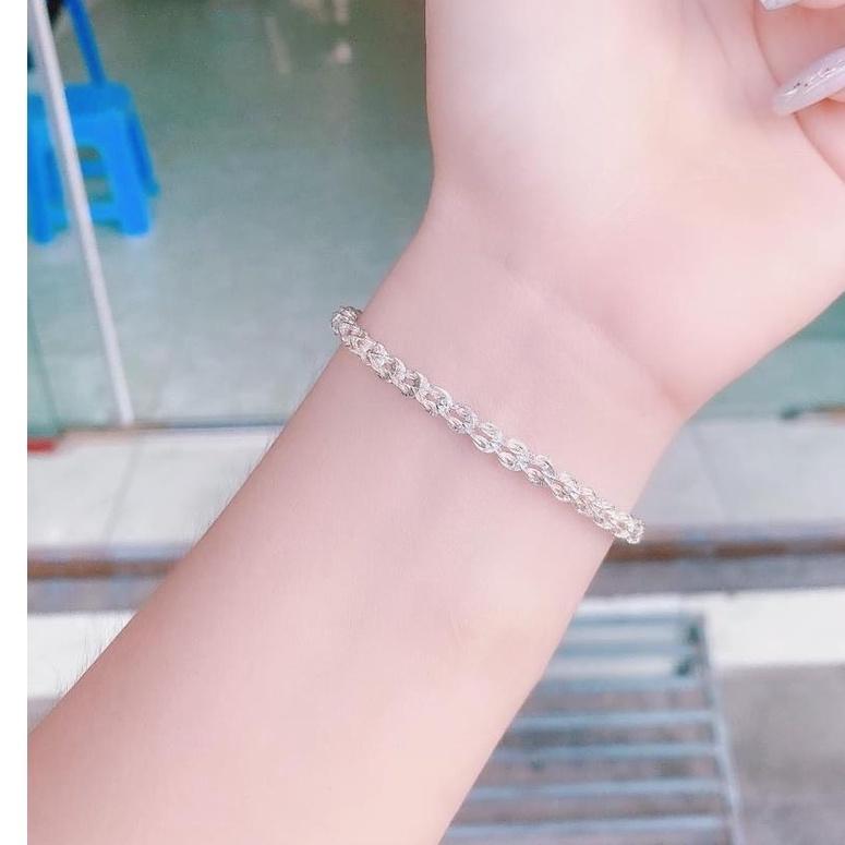 Lắc Tay Đuôi Phụng ,Vòng tay nữ Bạc Ta -Bạc Npj