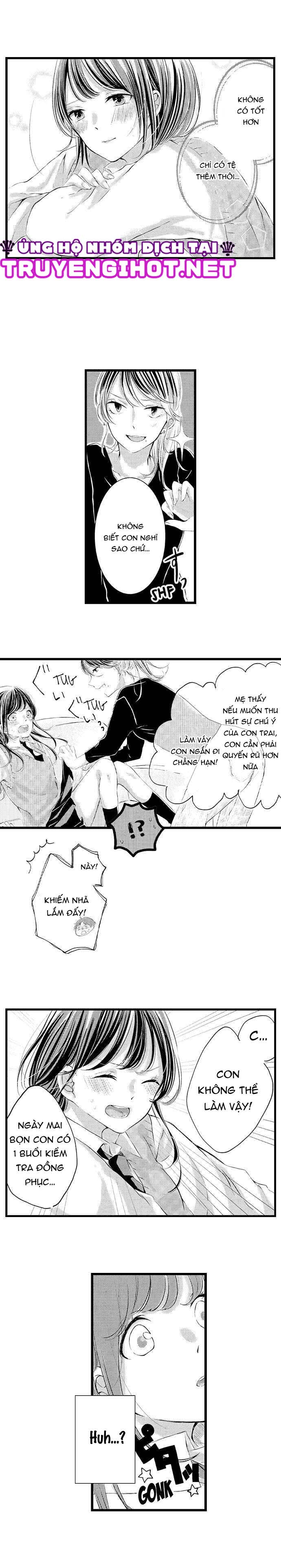 [16+] tớ và cậu chỉ còn cách nhau 0,01mm nữa chapter 8.1 4