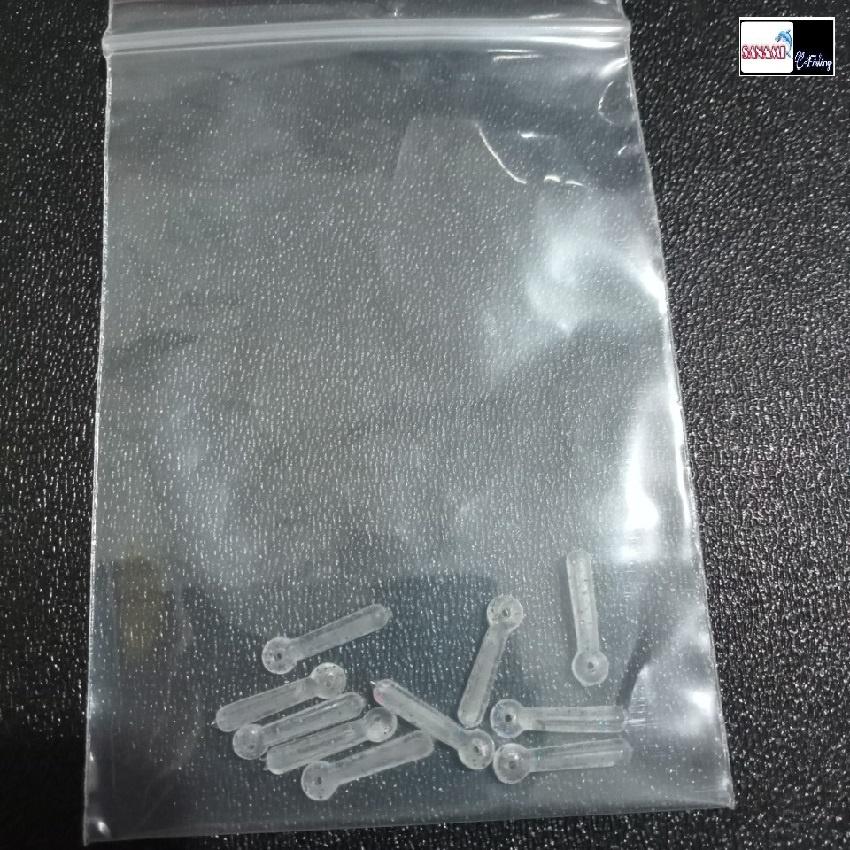 Vỉ 10 Chân Cắm Phao Câu Cá Silicon Bạo Lực Trong Suốt Chuyên Dụng Câu Đài Câu Đơn Cao Cấp SPK-21