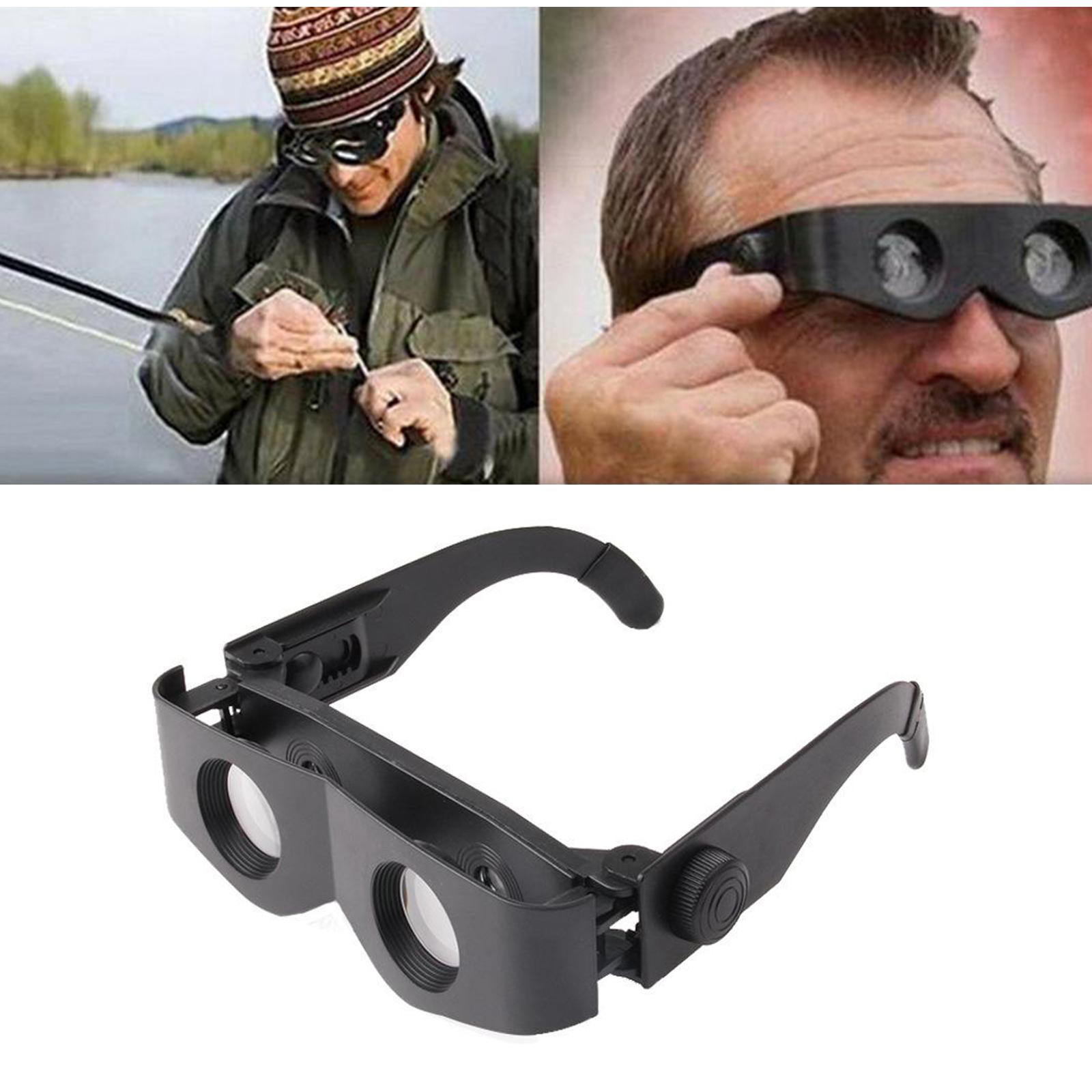 Portable Fishing Telescope Glasses Binoculars Magnifier Adjustable Eyewear