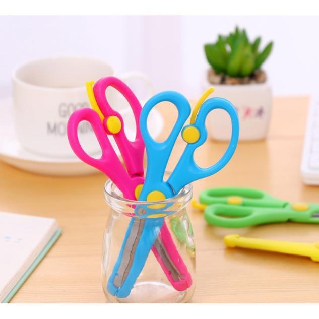 Kéo Thủ Công, Kéo Cắt Giấy Học Sinh An Toàn Duashop