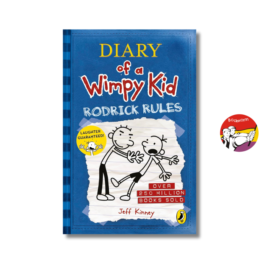 Sách - Diary of a Wimpy Kid: Rodrick Rules (Book 2) by Jeff Kinney - Fiction/Humor/Children