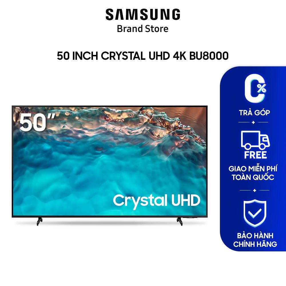 Smart Tivi Samsung Crystal UHD 4K 50 inch BU8000 2022 - Hàng chính hãng