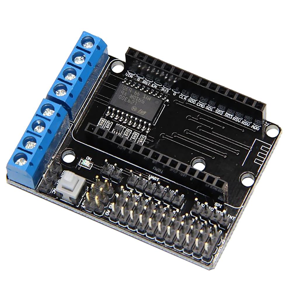 Blue L293D Motor control Drive Shield Expansion Board for MegaUNO
