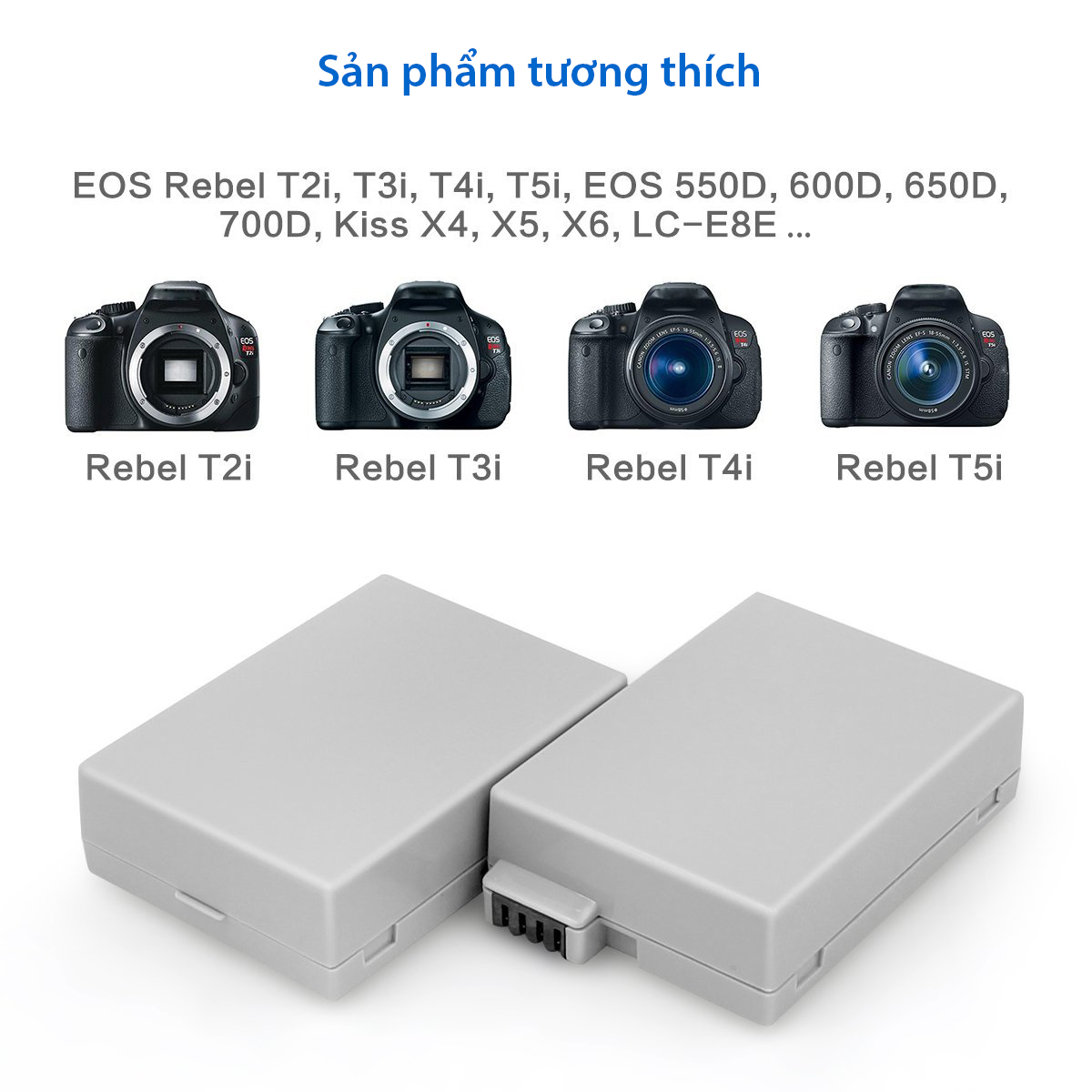 Sạc pin máy ảnh Canon LP-E8 LPE8 sạc pin máy ảnh canon 550D 600D 650D 700D