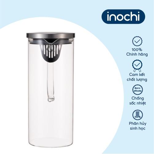 Bình nước thuỷ tinh Inochi - Nikko 1.3L