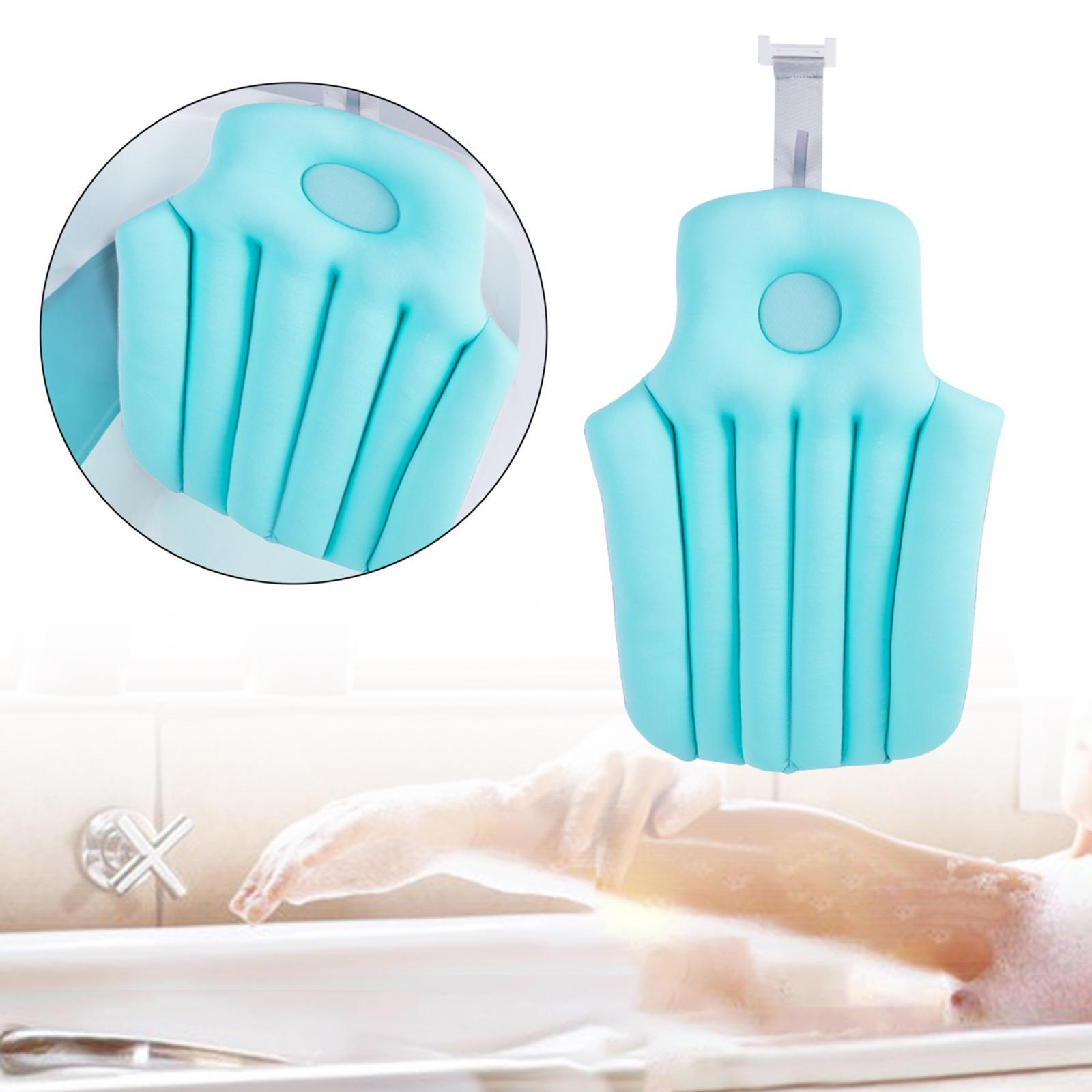 Bath Pillow, Relaxing Bath Pillows for Tub Neck and Back Support, Bathtub Pillow Headrest Cushion, Bath Tub Pillow, Bath Accessories