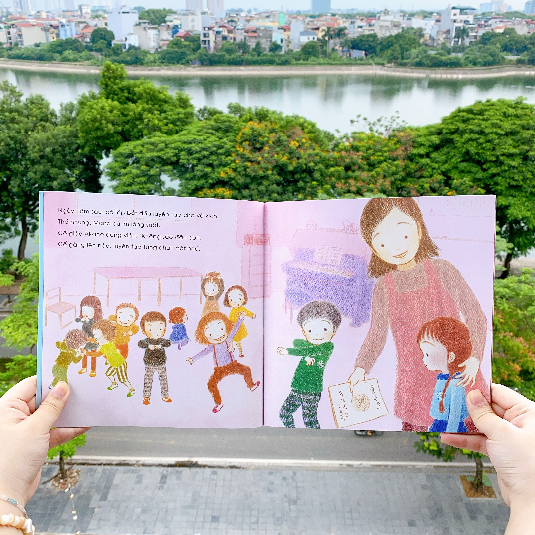 Ehon - Phát triển tư duy - Mana là Sói - cho bé 3-6 tuổi