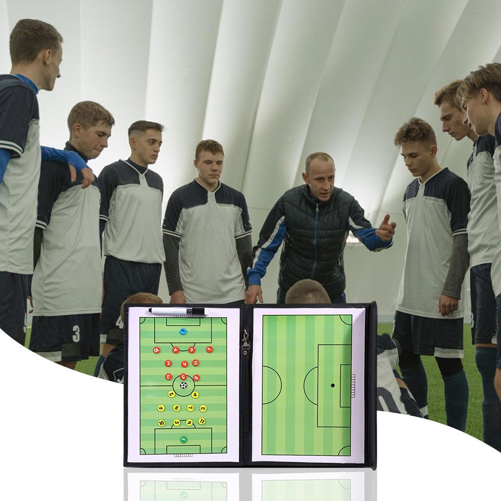 2x Coaches Board with Pen Dry Erase Coaching Clipboard Coaches Tool