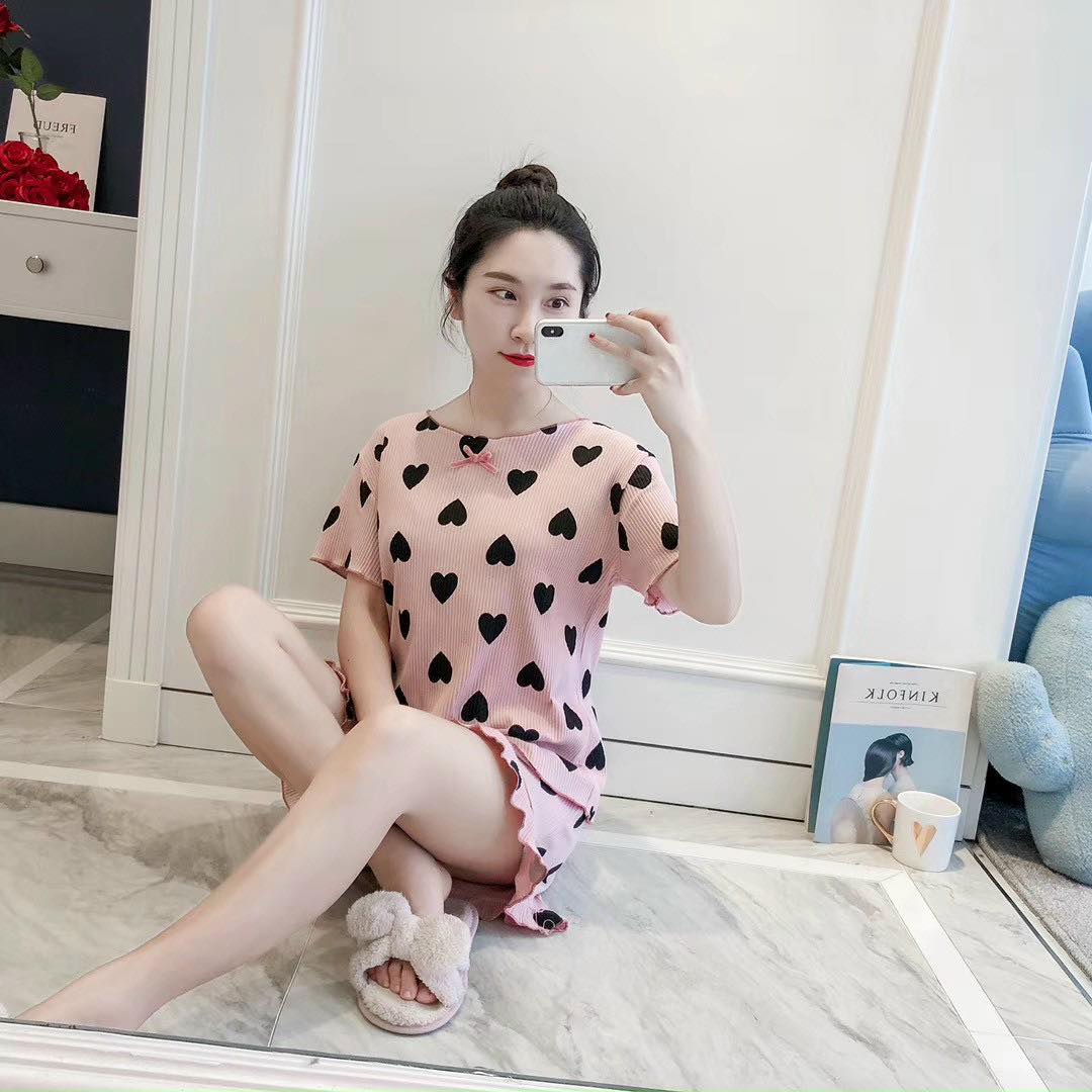 Đồ Bộ Ngủ Trái Tim - B.Lingerie