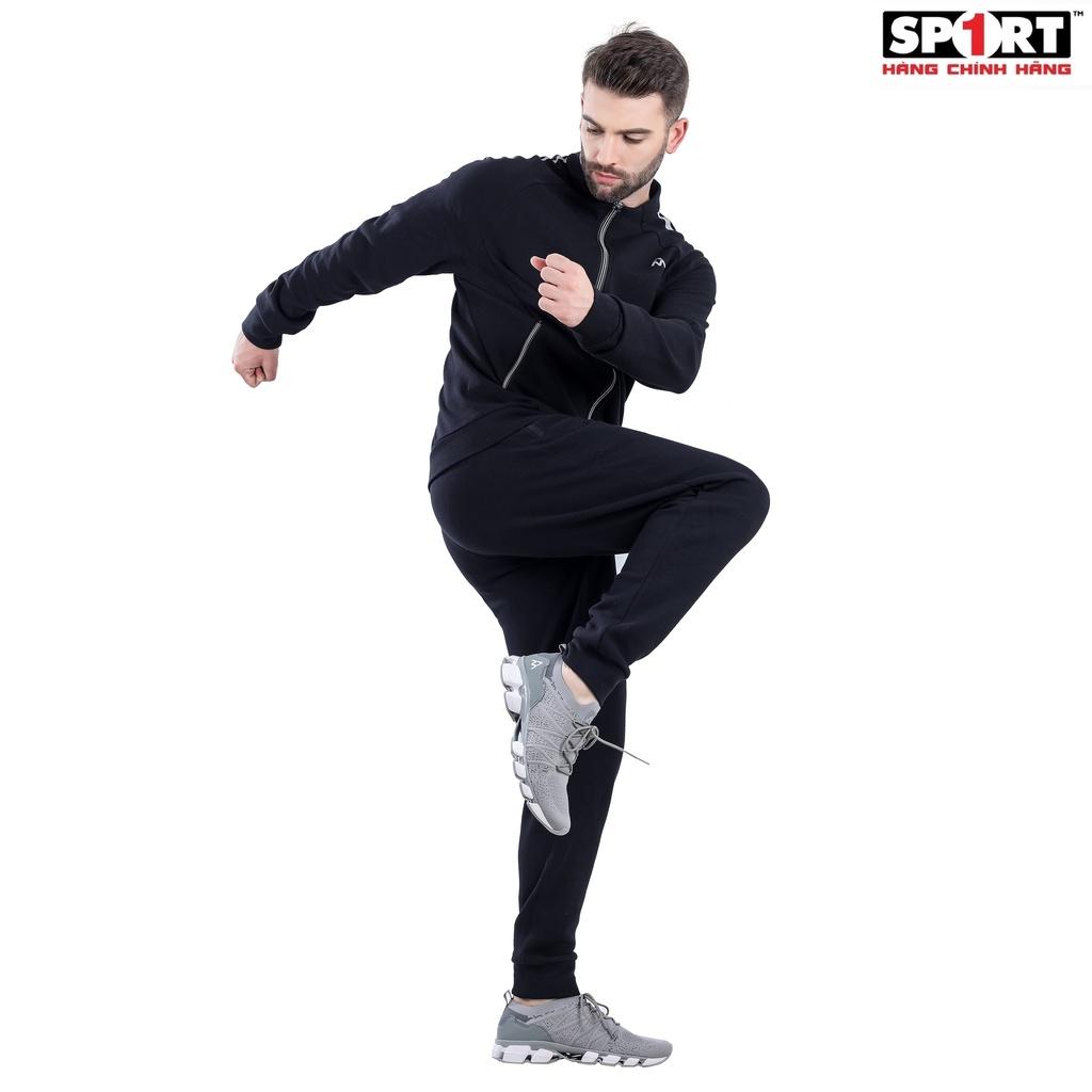 Bộ Nỉ Nam AM MTS003 Kiểu Dáng SlimFit Trẻ Trung Năng Động, Không Nhăn, Không Bám Bụi Chất Liệu Dày Dặn Sport1