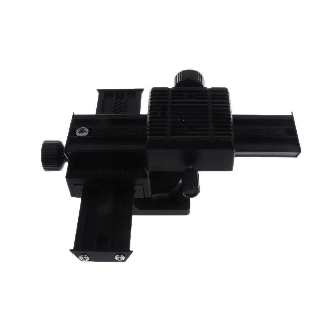 4-Way Macro Focusing Focus Rail Slider Slide for Pentax Olympus DSLR DV
