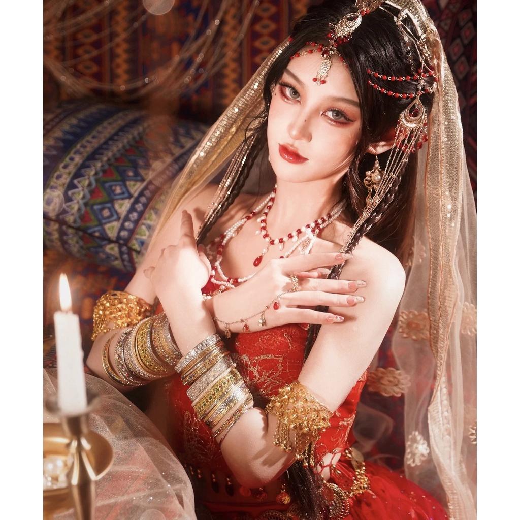 Vòng đội đầu Boho style, phụ kiện chụp ảnh sang chảnh, cài tóc đính đá cá tính