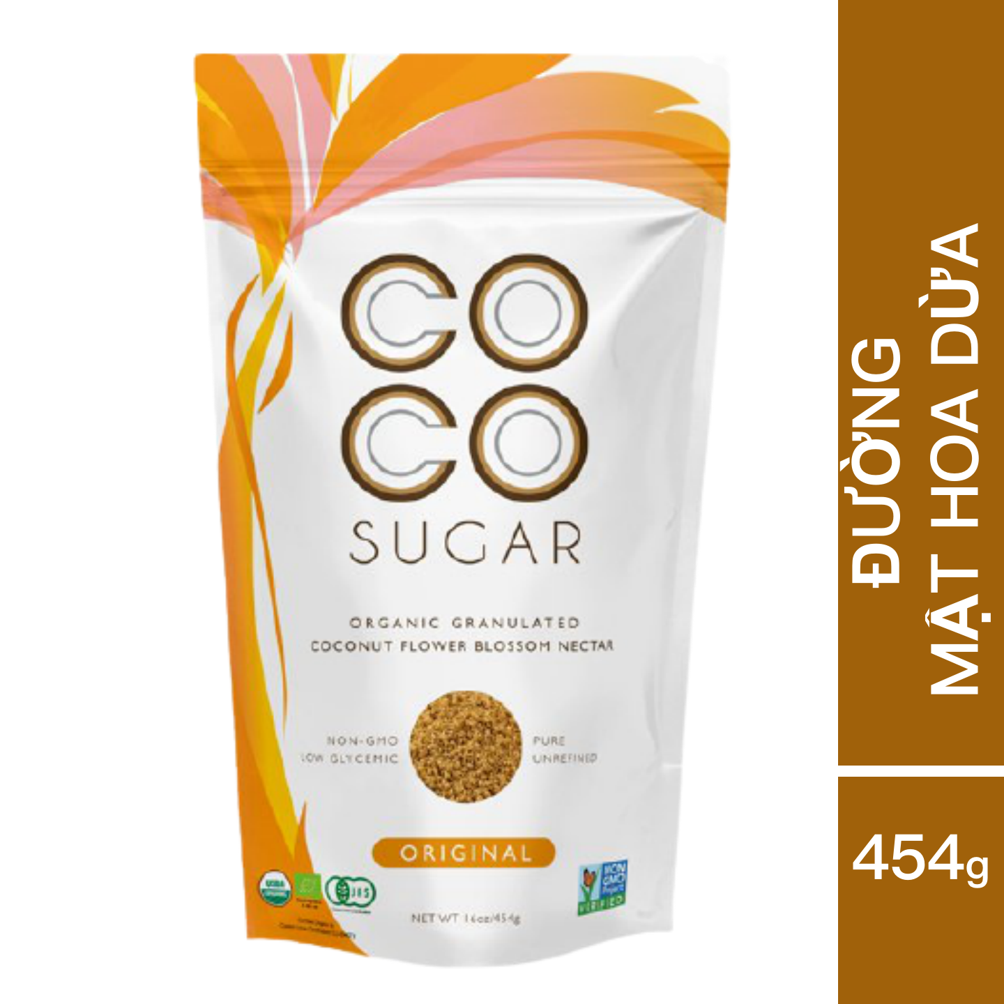 Đường Mật Hoa Dừa Hữu Cơ Organic Coco Sugar