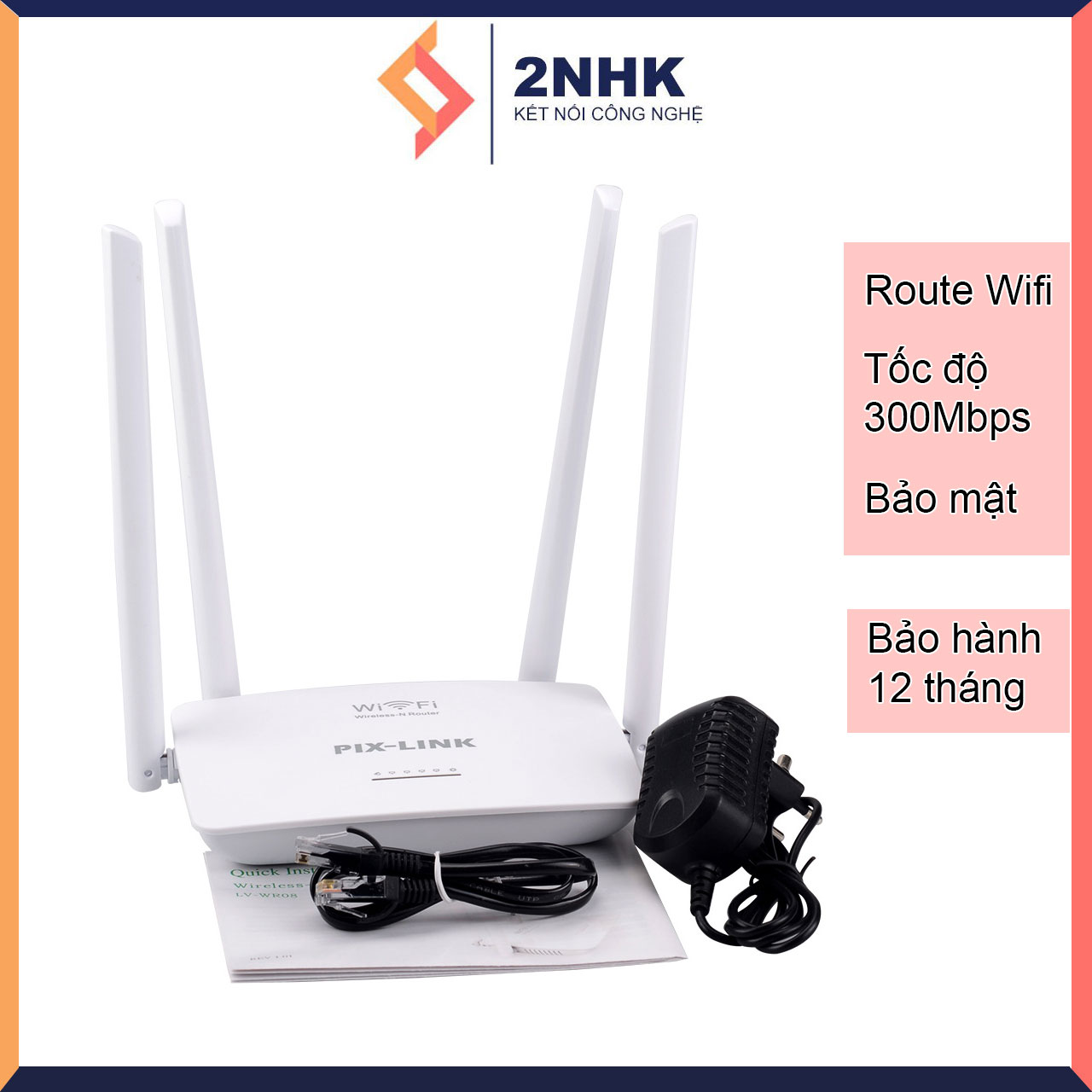 Bộ phát sóng wifi WR08 phát sóng tốc độ cao, modem wifi phát cho nhiều thiết bị - hàng nhập khẩu