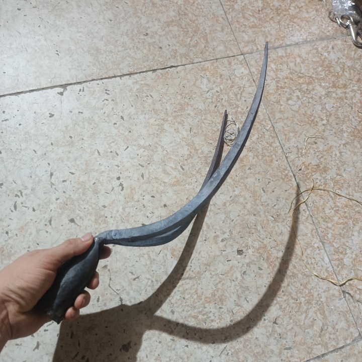 Dụng Cụ Gẩy Rơm Cò Neo, Nỉa Rơm,Cây Móc Rơm 2 Răng Tiện Lợi , Siêu Cứng