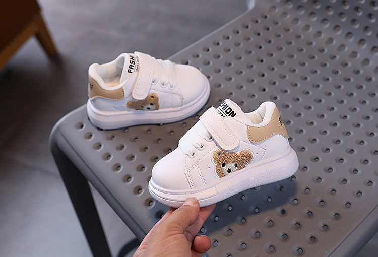 Giày thể thao đế mềm chống trượt cho bé trai bé gái phong cách Hàn Quốc size 21-30 hàng Quảng Châu