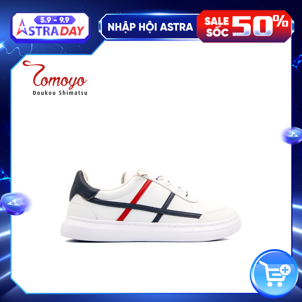 Giày Sneaker Nữ TOMOYO Da Microfiber &quot;SIÊU NHẸ&quot; TMW31007