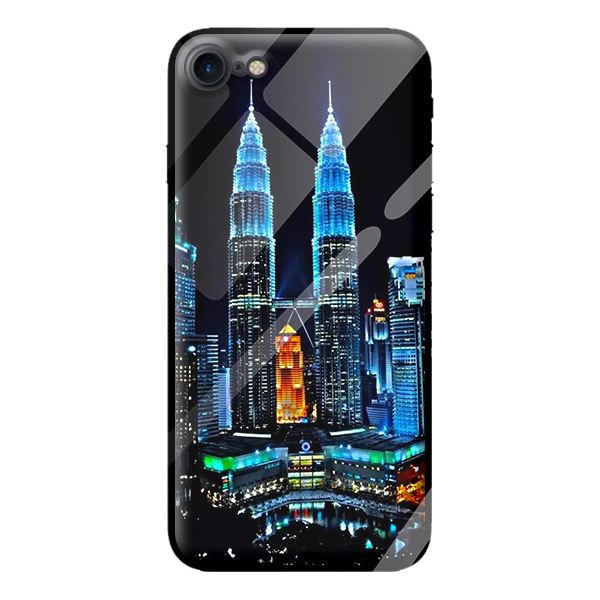 Ốp lưng kính cường lực cho iPhone 8 CẢNH 6 - Hàng chính hãng