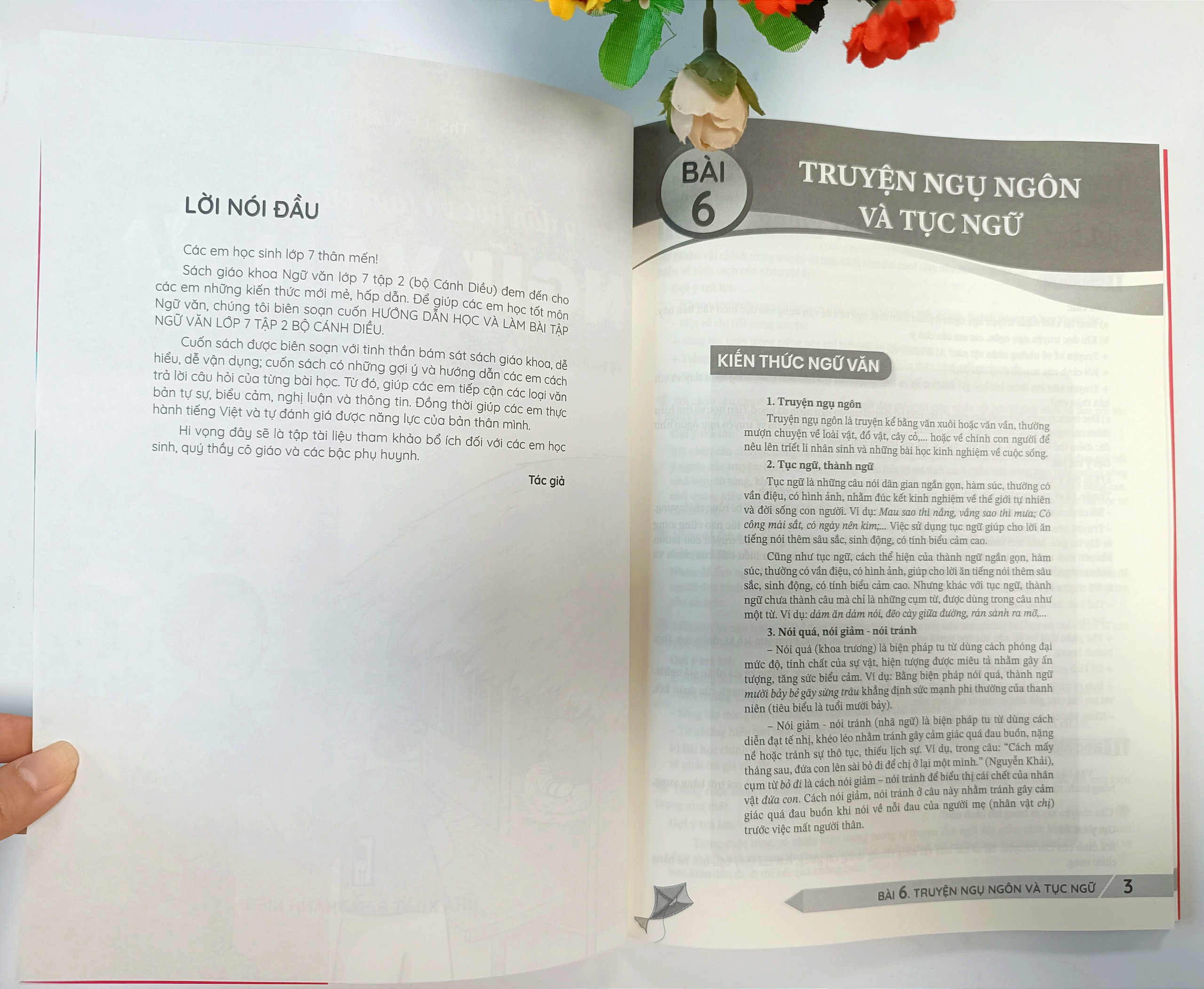 Sách - Hướng Dẫn Học Và Làm Bài Tập Ngữ Văn 7 - Biên soạn theo CT GDPT mới - Cánh Diều - ndbooks
