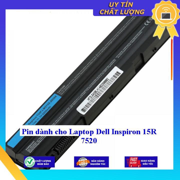 Pin dùng cho Laptop Dell Inspiron 15R 7520 - Hàng Nhập Khẩu  MIBAT731