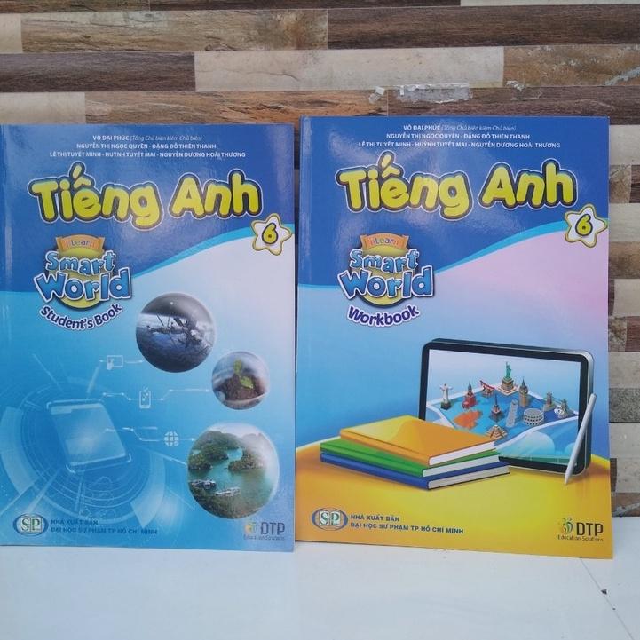 set bìa bao +tiếng anh smart world (bh+bt) lớp 6 ,7 theo chương trình mới