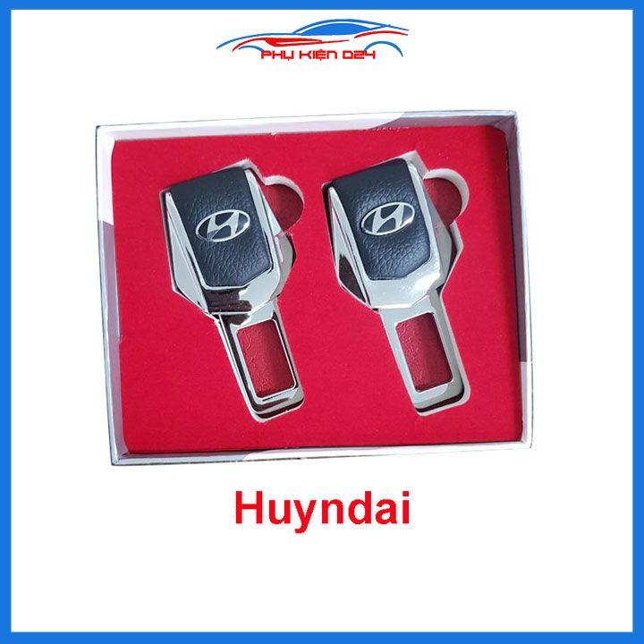 Chốt khóa dây an toàn ô tô đầy đủ logo theo hãng xe