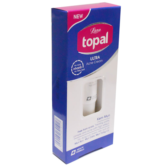 LANA TOPAL-Kem Dưỡng Da Ngừa Mụn TOPAL Ultra 10g