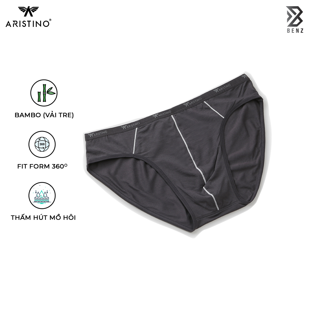 Quần lót nam ARISTINO dáng Brief, quần sịp tam giác nam chất liệu Bamboo tự nhiên, mềm mại và thoáng mát - AC-06