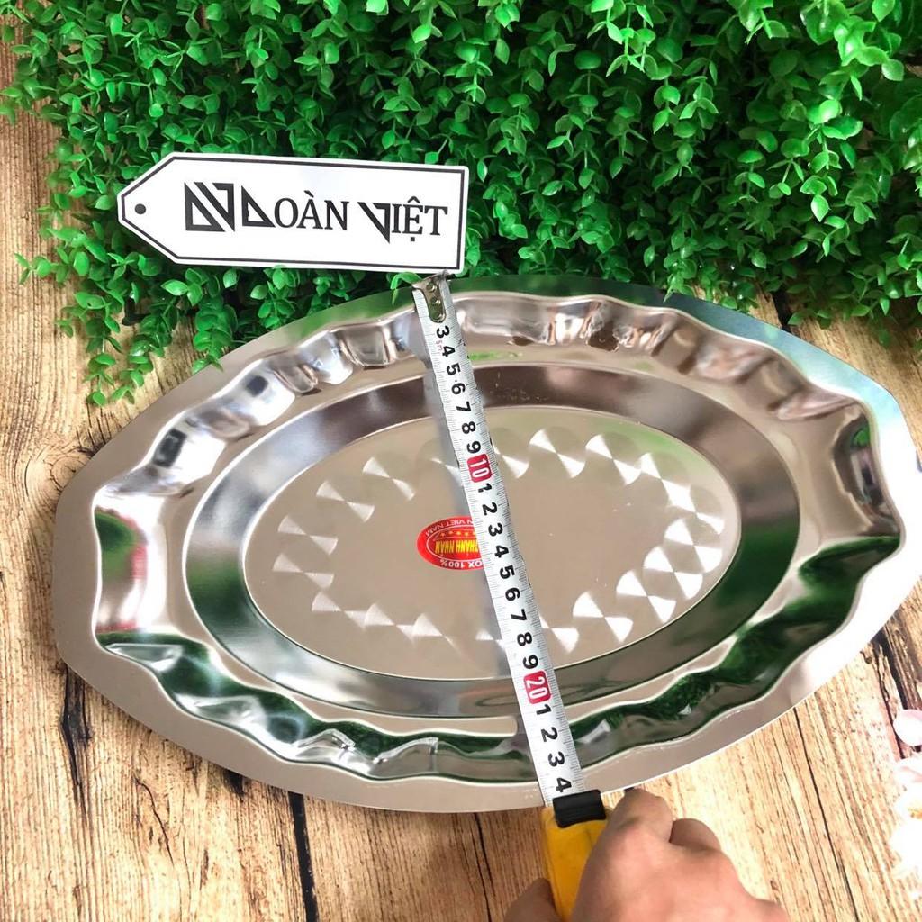 Dĩa hột xoài Inox Cao Cấp - Dùng chiên, hấp, xào - Dụng cụ nấu ăn, nhà bếp