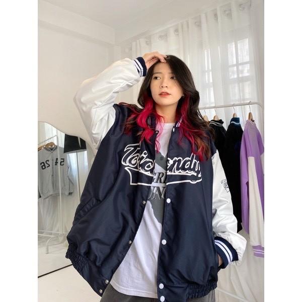 Áo bomber unisex form rộng vải dù 2 lớp TORIONDY BBD02 FS phong cách ulzzang hottrend giá rẻ phù hợp sinh viên học sinh