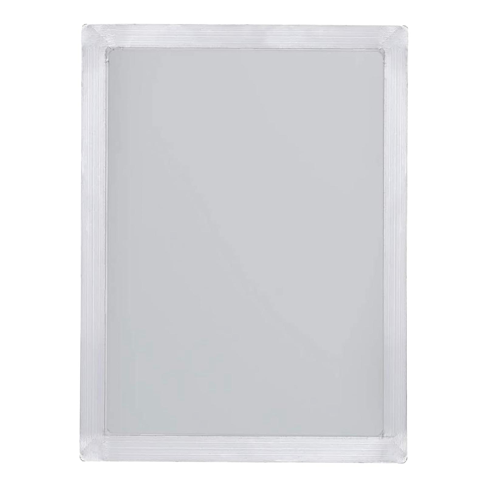 Aluminum Silk Printing Frame with 110 White Mesh Screen Print Kit