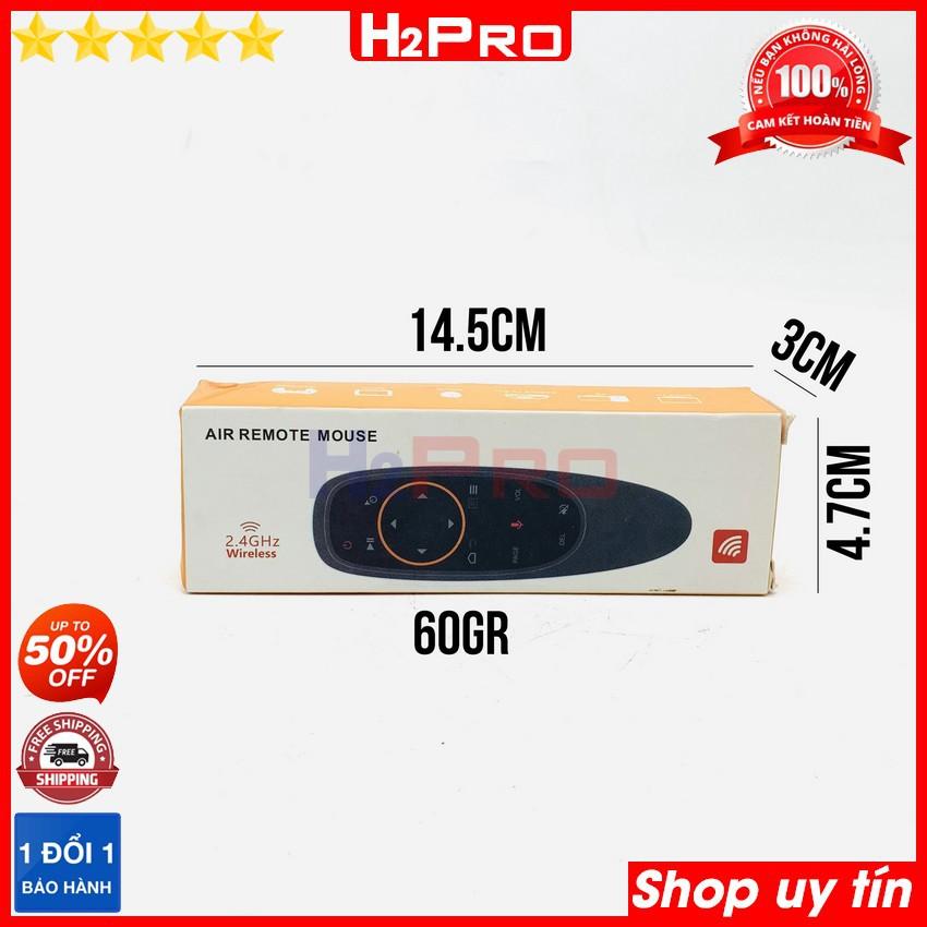 Điều khiển chuột bay G10 H2Pro đa năng tìm kiếm bằng giọng nói nhạy, chuột bay điều khiển bằng giọng nói cao cấp kèm quà