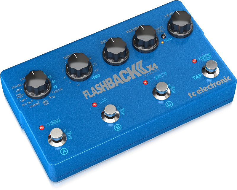 TC Electronic Flashback 2 X4 Delay and Looper Pedal-Hàng Chính Hãng