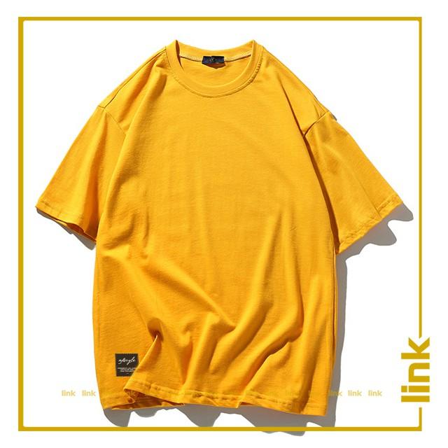 Áo thun chữ JDHL sau lưng phong cách mới unisex tay lỡ
