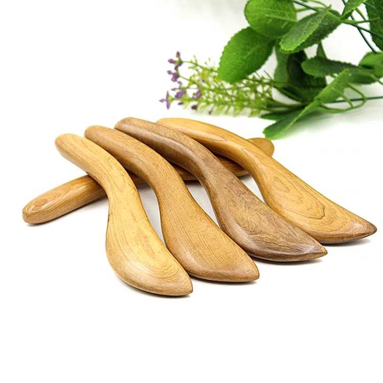Combo 2 Dụng Cụ Cạo Gió Mát xa - ấn huyệt bằng Gỗ Bách Xanh hình chữ S ️ Giúp lưu thông khí huyết, giảm căng thẳng, mệt mỏi