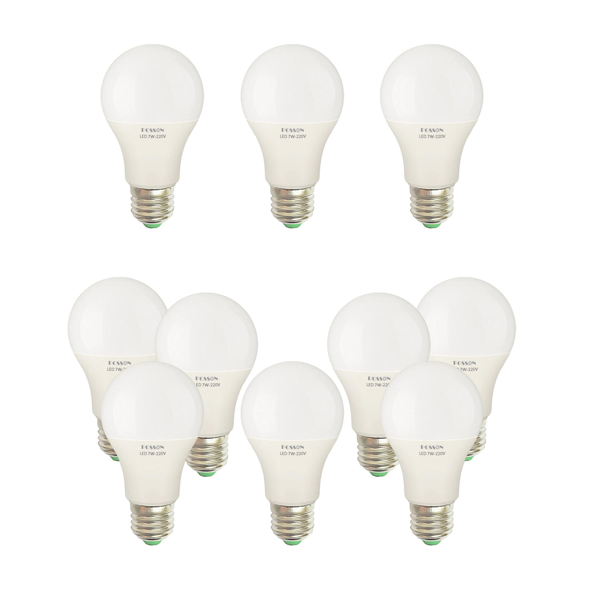 BÓNG ĐÈN LED POSSON LB-H7-7G