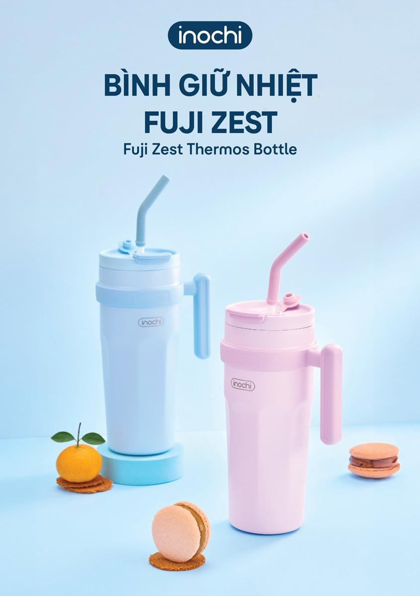 Bình Giữ Nhiệt Fuji Zest 950 ml - Inochi HNK.BFZT0950 - Màu Hồng, Xanh Dương