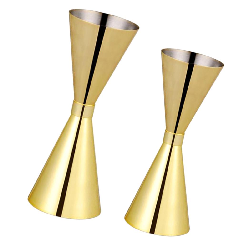 Double Cocktail Jigger Thép Không Gỉ Bar J Kích Thước
