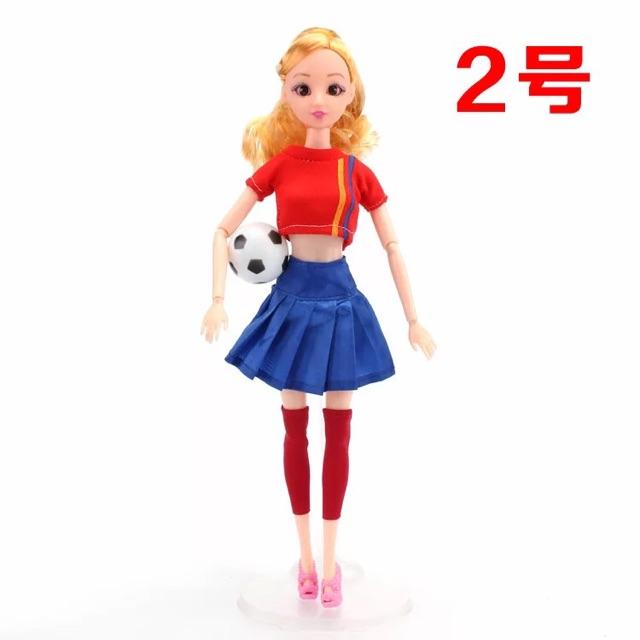 Combo 2 bộ trang phục cho búp bê barbie