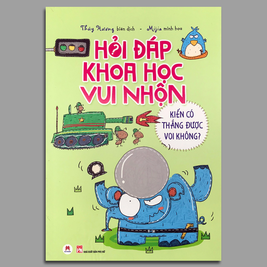 Combo 2 cuốn: Hỏi đáp khoa học vui nhộn (Khủng long có thể tái sinh không? + Kiến có thắng được voi không)