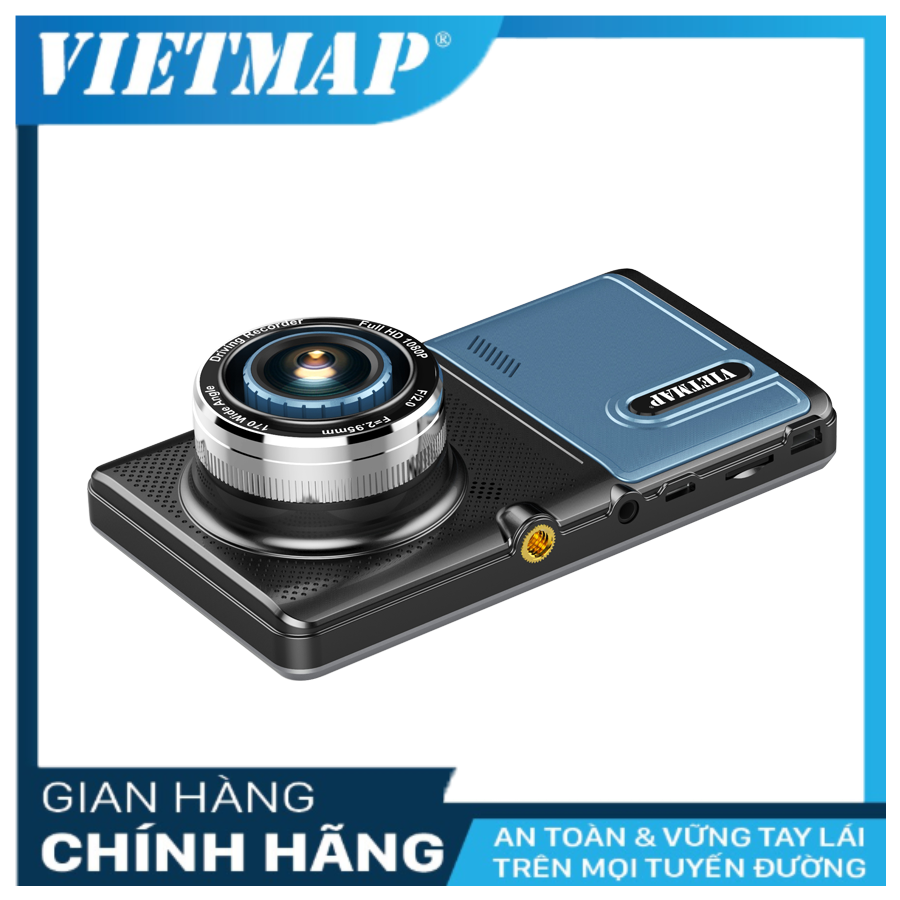 Camera hành trình Vietmap A50 - Cảnh Báo Giao Thông Bằng Giọng Nói + Wifi + thẻ nhớ vietmap 32GB(Hàng chính hãng)